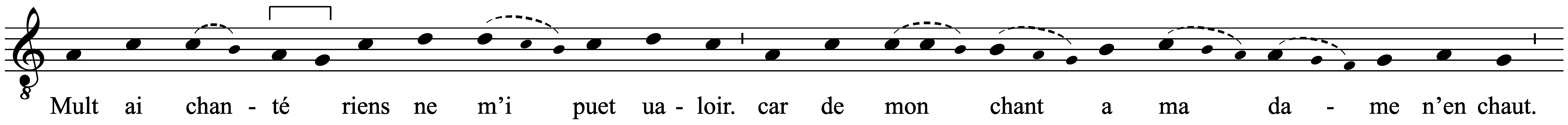 Work musical notation